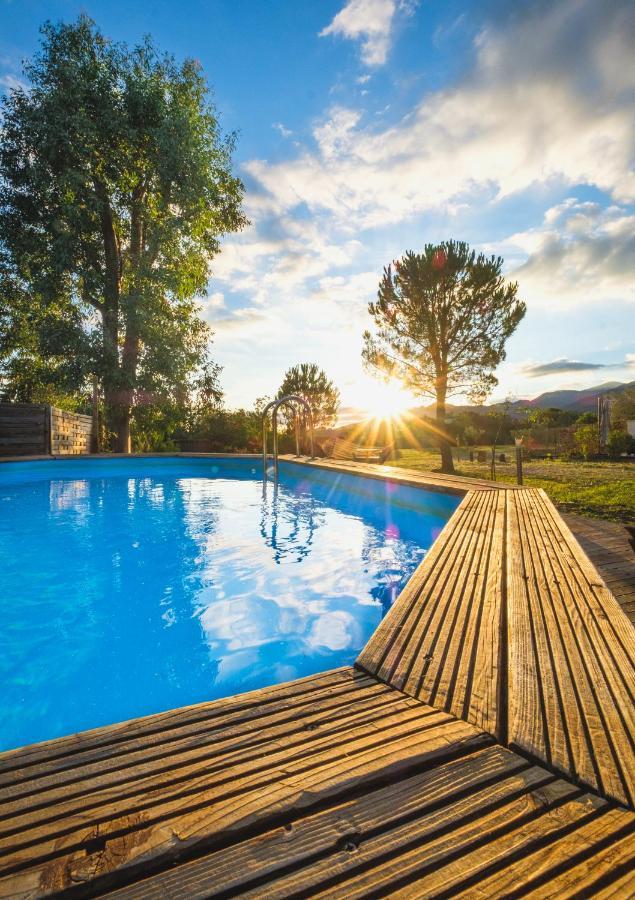 Domaine Pedra Llampada Gite Mer Villelongue-dels-Monts Kültér fotó